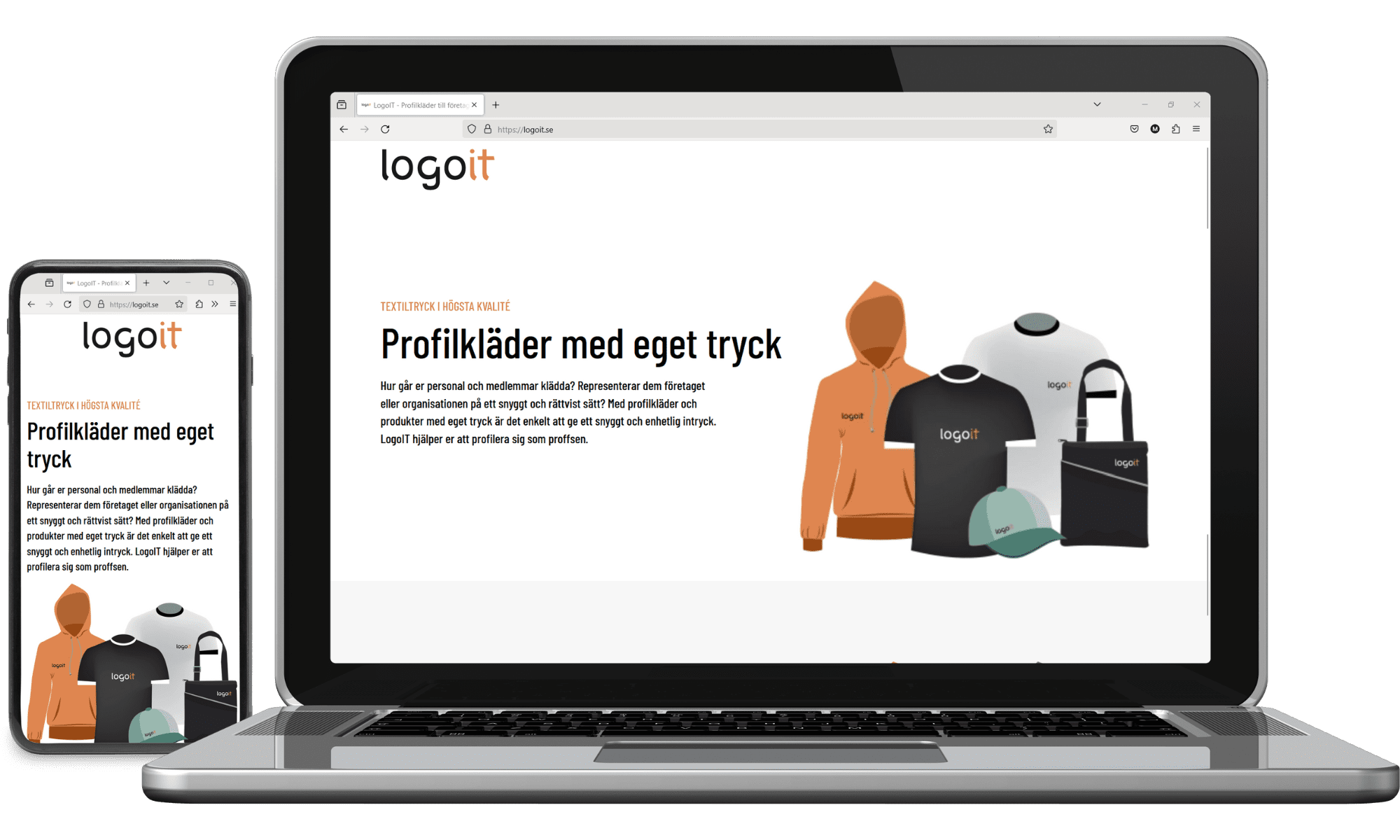 Digitalt visitkort Logo It