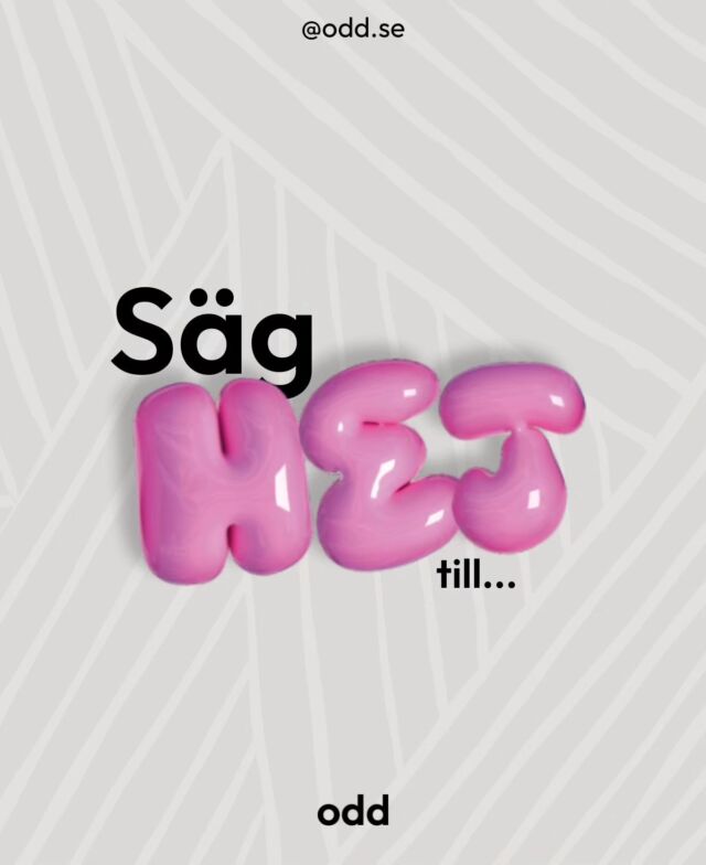 Möt Matilda som ska praktisera hos oss i tio veckor 🖤 

Matilda studerar medieteknik på @linneuniversitetet Där lär de sig allt från grafisk design till videoproduktion, sociala medier och även webbdesign.⁠
⁠
✨ Vad ser du mest fram emot under dessa veckor?⁠
- Både att få arbeta kreativt och förhoppningsvis lära mig ännu mer⁠!
⁠
Härligt! 🙌🏻 En vecka har redan passerat och vi är superglada för att du är här⁠ 🤩
⁠
⁠
#praktik #stayodd #marknadsföring #digitalmarknadsföring #varumärke #kommunikation #socialamedier #kontor #office #företag #växjö