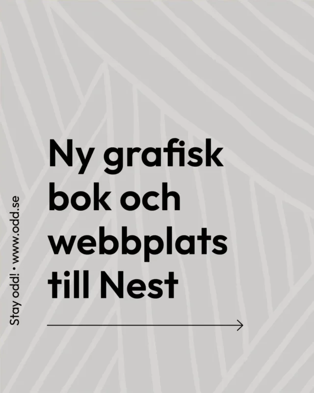 Varumärkesdesign med komplett webbplats till Nest Förvaltning 🙌🏻
⁠
✨ Nest är ett nystartat företag men drivs av personer som verkat länge inom branschen. De önskade en logotyp som känns modern men ändå trygg och stabil, precis som deras verksamhet. Den mörkblå färgen valdes för att ge en trygg men också mjuk känsla. Till logotypen tog vi även fram en tagline; Bo mer, förvalta mindre. Den syftar till den tid som frigörs genom att använda tjänsterna som Nest erbjuder. Istället för att lägga tid på ekonomisk hantering kan de som engagerar sig i bostadsrättföreningarna runt om i landet prioritera sociala aktiviteter eller en avkopplande stund på balkongen. Administrera mindre och bo mer helt enkelt.⁠
⁠
🎨 När logotypen var klar påbörjade vi arbetet med att ta fram en komplett grafisk profil med kompletterande färger, typsnitt, bildmanér och mallar för allt från den lilla mailsignaturen till skyltar, trycksaker, giveaways, bildekor och sociala medier, mailutskick och webbplats. Detta sammanställdes i en tryckt grafisk bok. Därefter skapades även en ny webbplats, snyggt designad efter profilen och skapad i WordPress.⁠

💛 Grym teaminsats från oss på Odd och trevlig kund att samarbeta med 🙌🏻 Vad mer kan man begära? 😊
⁠
⁠
#stayodd #marknadsföring #digitalmarknadsföring #varumärke #kommunikation #socialamedier #grafiskbok #grafiskprofil #logotyp #referens #företag